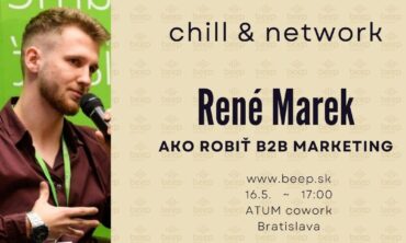 chill & network ~ René Marek ~ ATUM cowork Bratislava