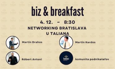 ~ NETWORKING BRATISLAVA ~ U TALIANA ~ BIZ&BREAKFAST