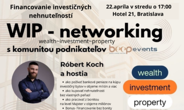 WIP networking Bratislava ~ Róbert Koch a hostia ~ wealth-investment-property