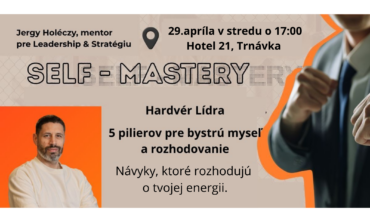 Self Mastery ~ Jergy Holéczy a hostia ~ networking beep events