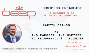 NET WORKING BRATISLAVA AI business breakfast