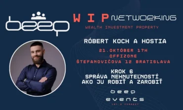 WIP networking Bratislava ~ Róbert Koch a hostia ~ wealth-investment-property